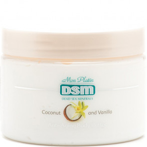 Крем для тела для предотвращения старения ванильно-кокосовый Mon Platin DSM Anti-aging Body Butter Coconut and Vanilla